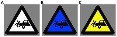 Electrophysiological Correlates of Processing Warning Signs With Different Background Colors: An Event-Related Potentials Investigation